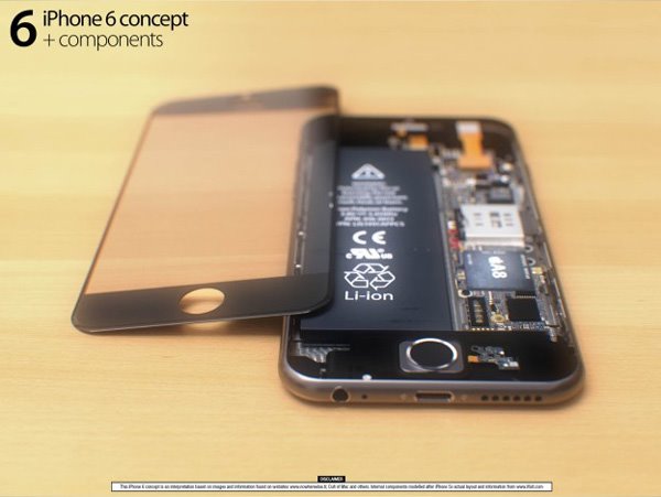 苹果iPhone6惊艳3D渲染图 苹果iPhone6惊艳3D渲染图