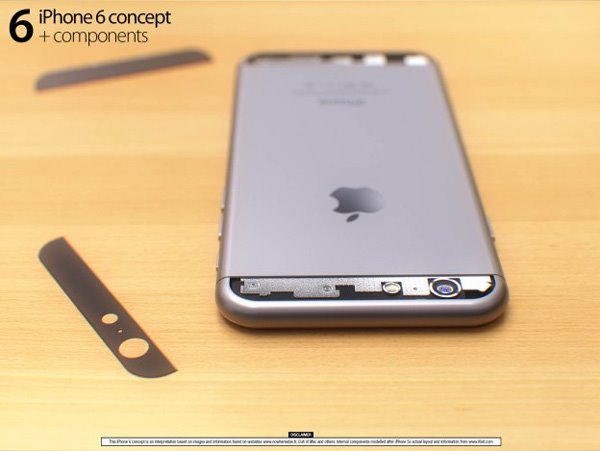 苹果iPhone6惊艳3D渲染图 苹果iPhone6惊艳3D渲染图
